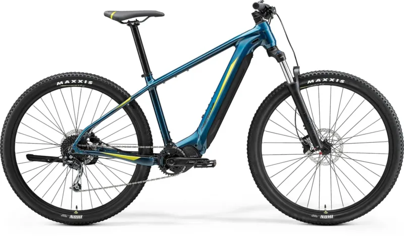 Merida eBig Nine 400 - Teal Blue (Lime)