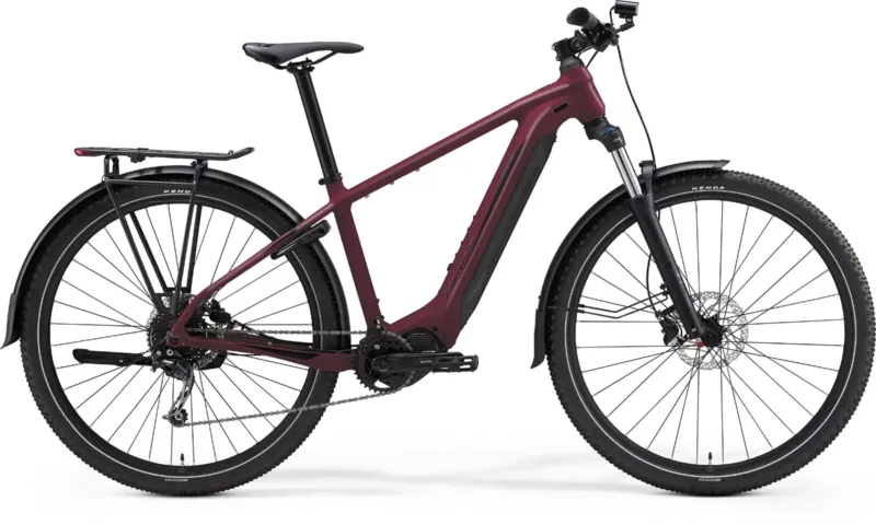 Merida eBig Nine 700 EQ - Matt Burgundy Red (Black)