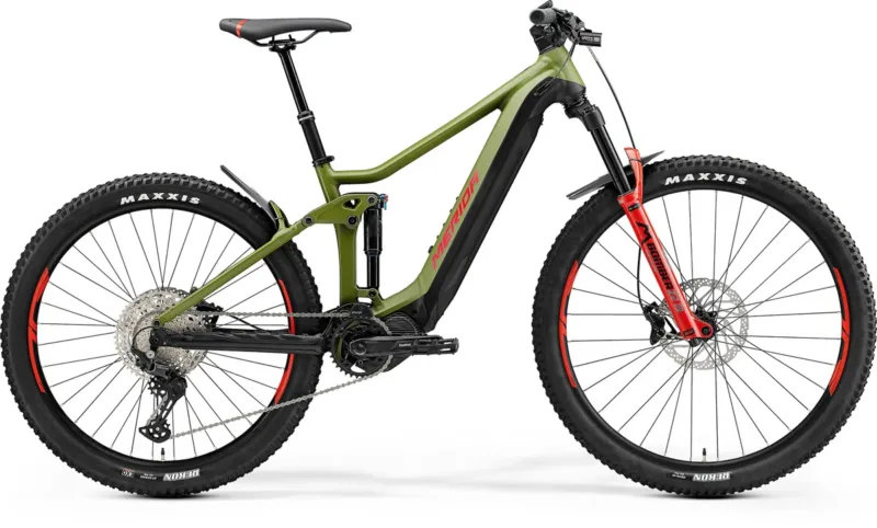 Merida eOne Forty 500 - Matt Green/Black (Race Red)