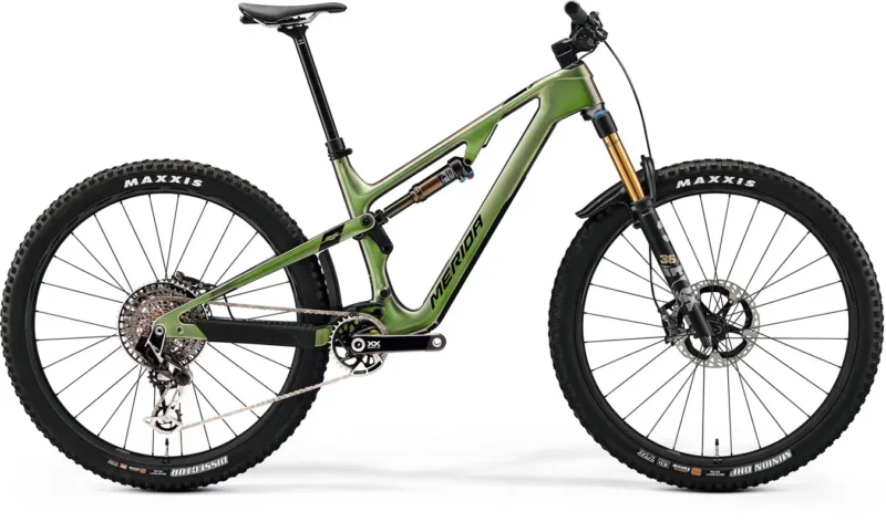 Merida One Forty 10K - Chameleon Green (Black/Gold)