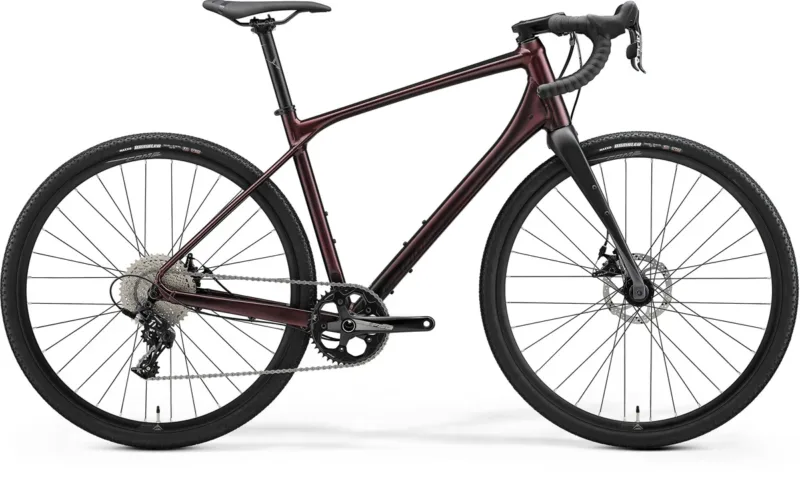 Merida Silex 300 - Silk Burgundy Red (Black)