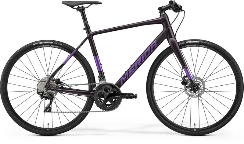 Merida Speeder 400 - Dark Purple (Silver/Purple)