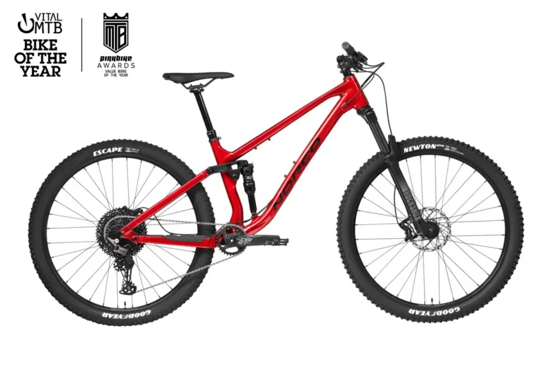 Norco Fluid FS A4 (29) - Red/Black