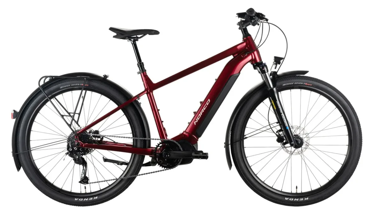 Norco Indie VLT 1 - Red/Silver