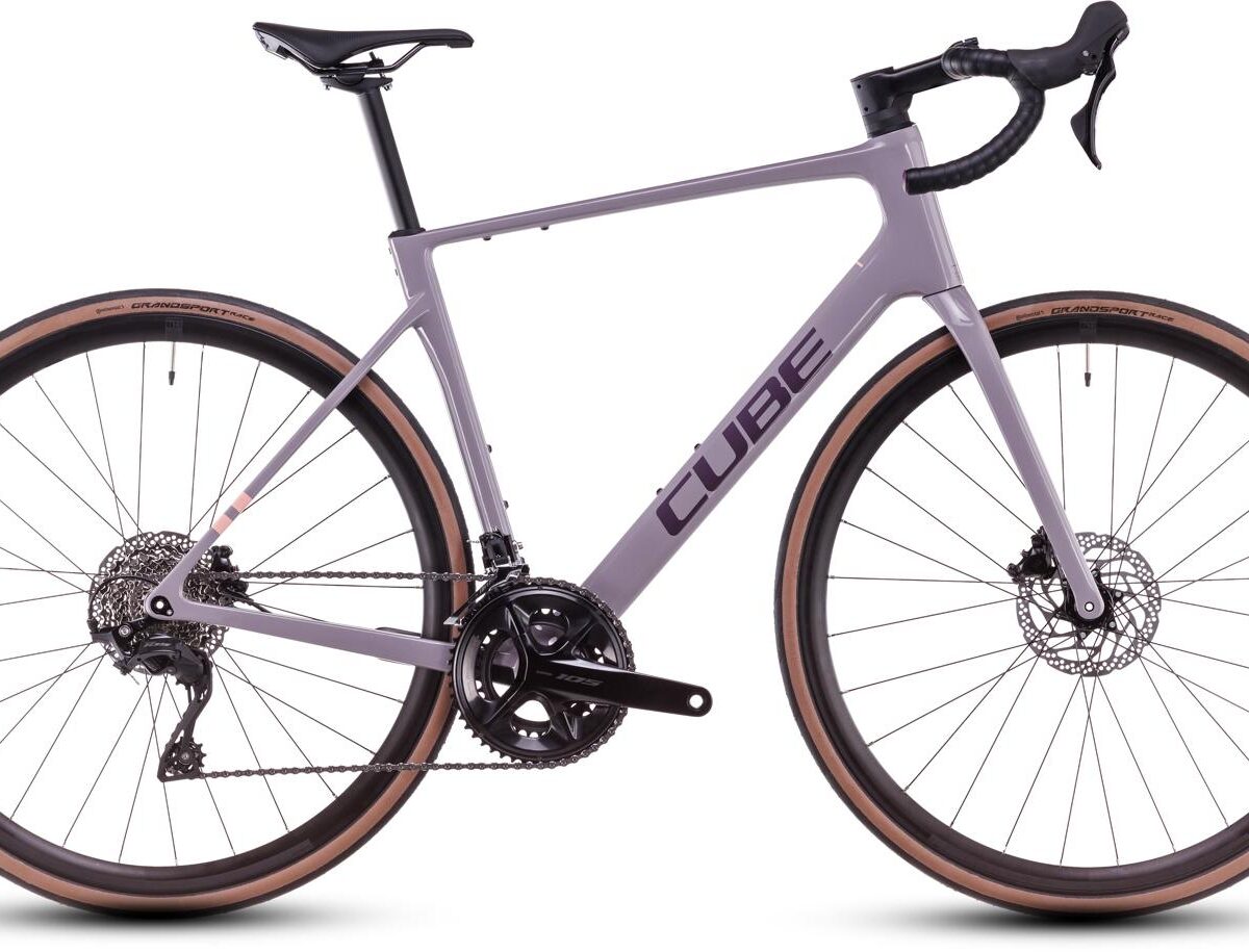 Cube Attain C:62 Race Plumgrey n Brink