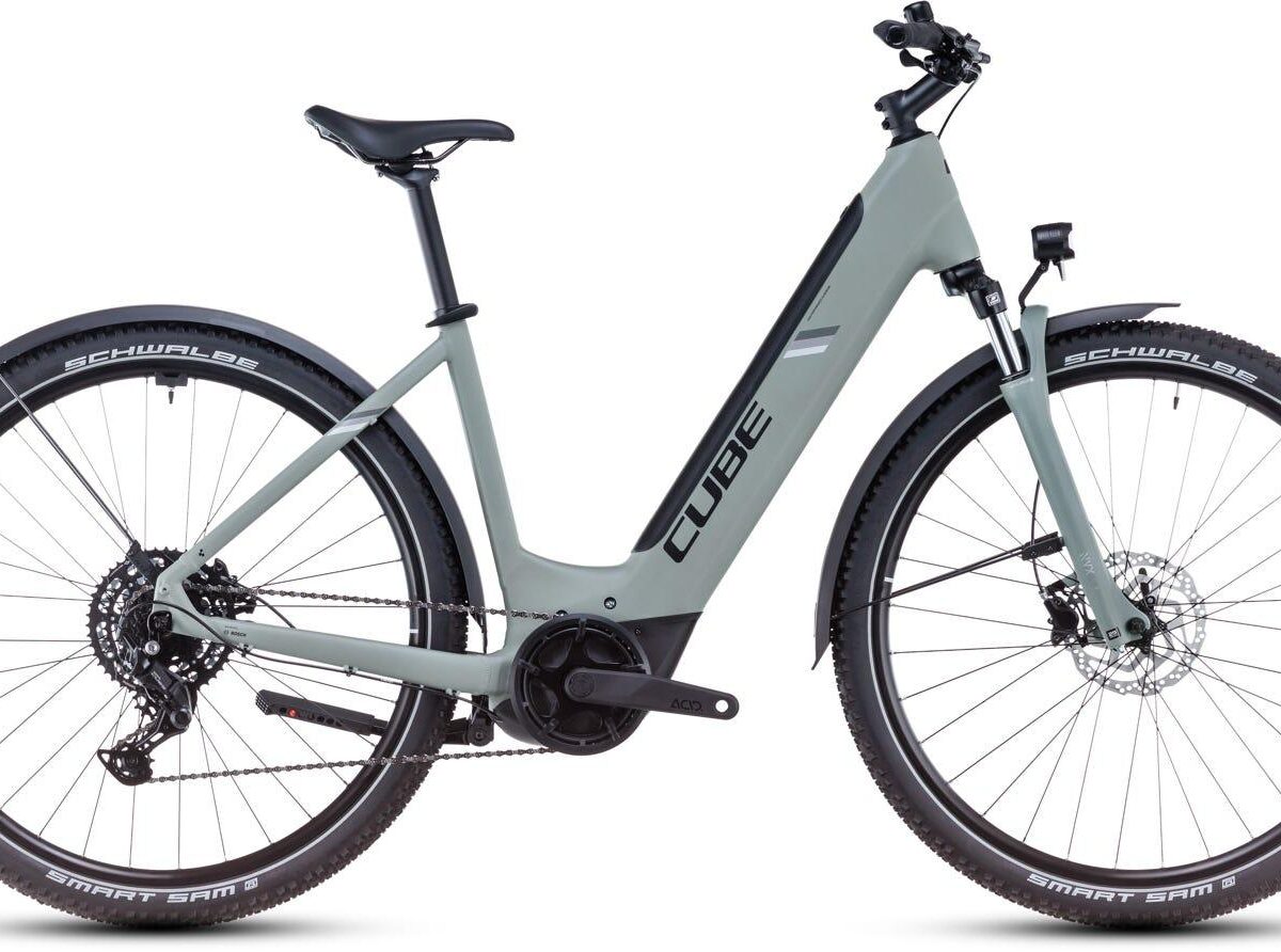Cube Nuride Hybrid Performance 500 Easy Entry Allroad Swampgrey n Black