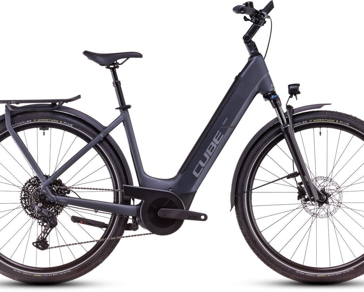 Cube Touring Hybrid Pro 625 Easy Entry Metallicgrey n Chrome
