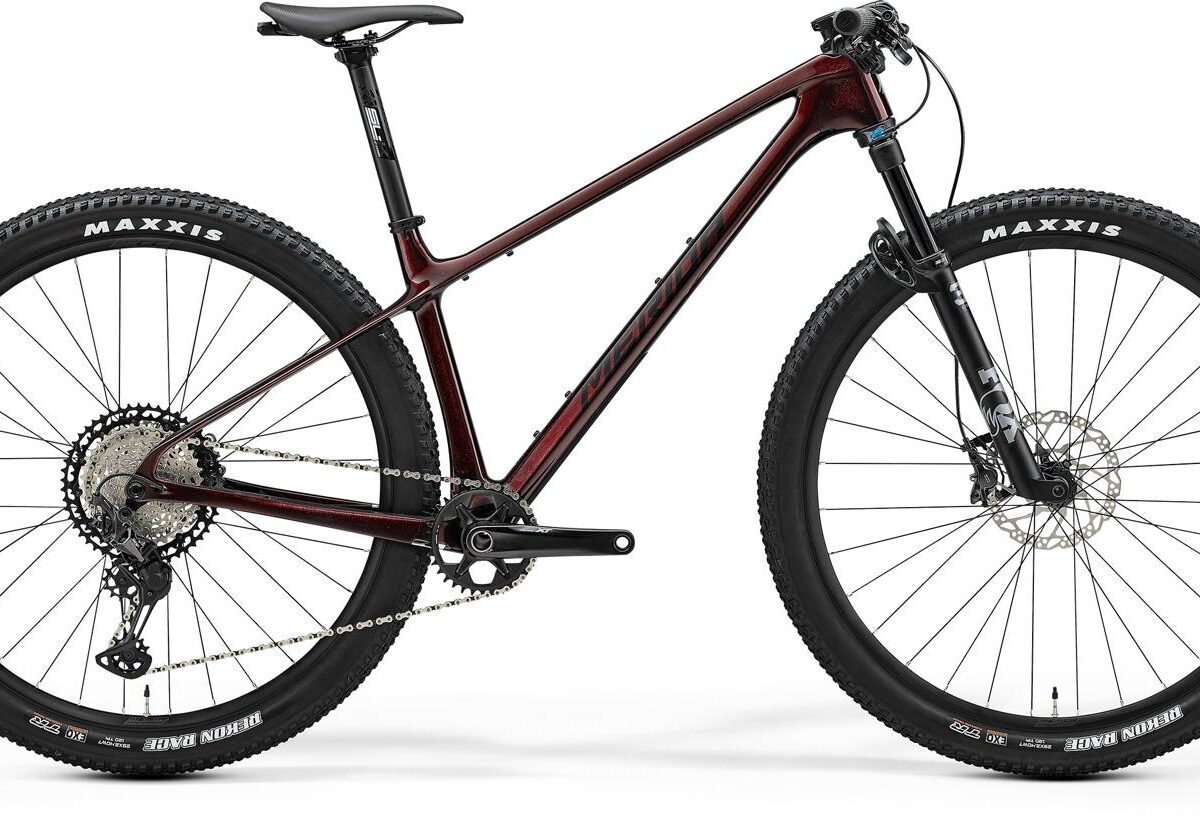 Merida25 Merida BIG.NINE XT Burgundy Red-Black
