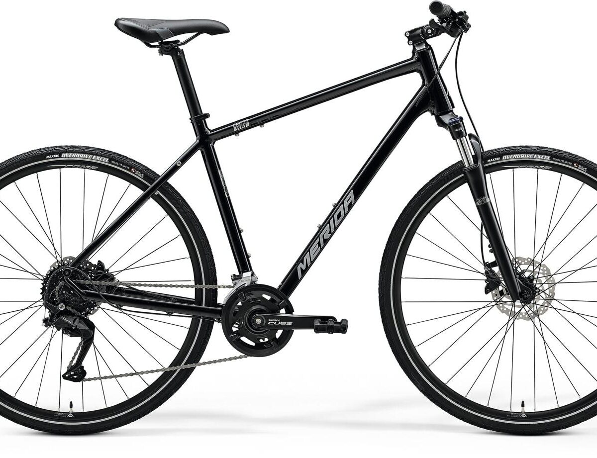 Merida25 Merida CROSSWAY 100 Glossy Black-Silver