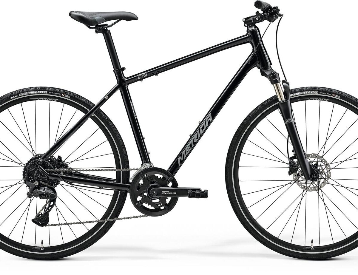 Merida25 Merida CROSSWAY 300 Glossy Black-Silver