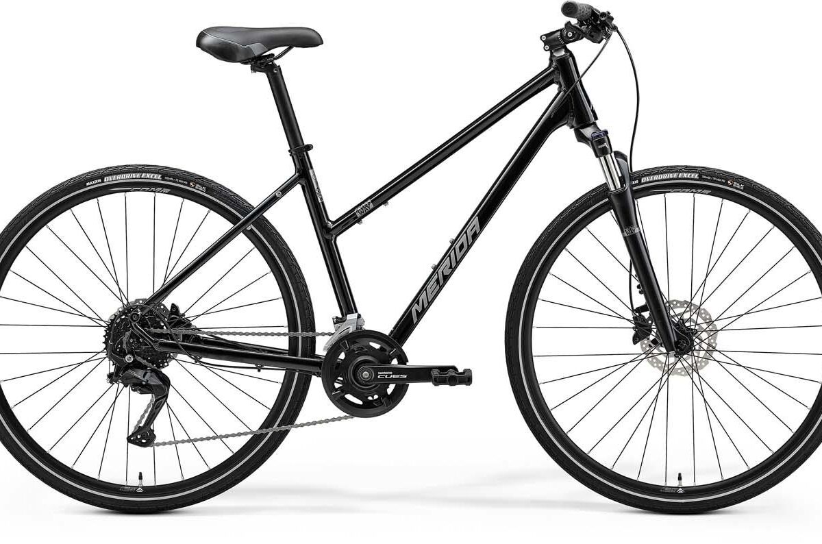 MERIDA CROSSWAY 100 III2 GLOSSY BLACK SILVER W