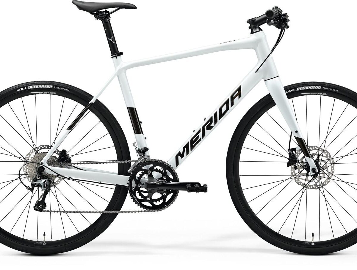 Merida25 Merida SPEEDER 300 Pearl White-Guarded Gold