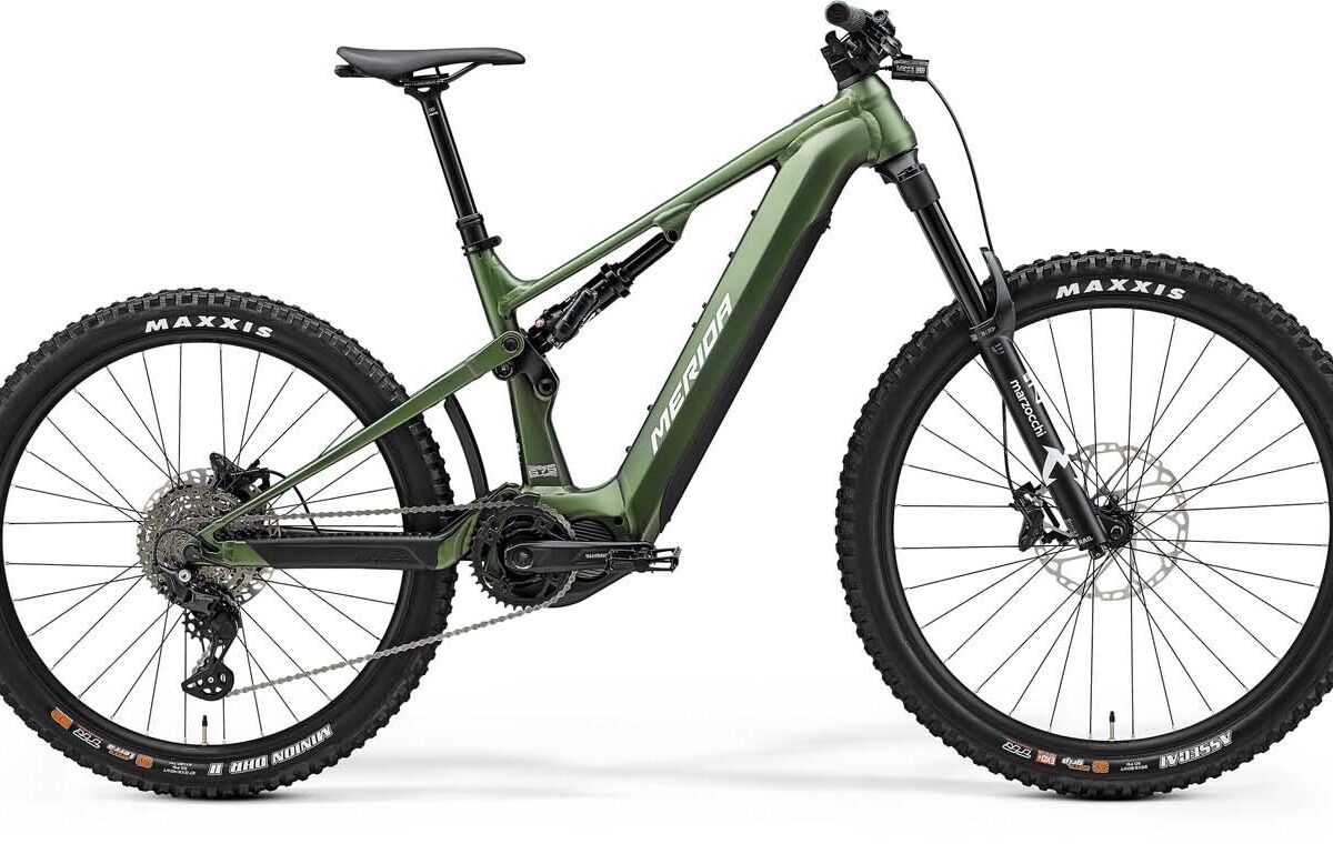 Merida25 Merida eONE-SIXTY 675 Silk Fog Green-White