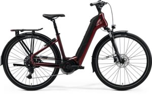 Merida25 Merida eSPRESSO CITY 400 EQ Burgundy Red-Black