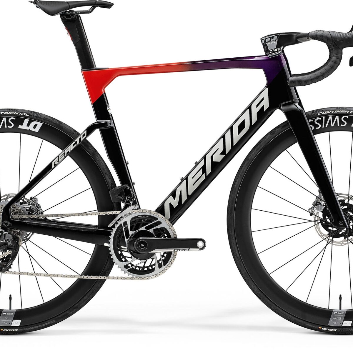 Merida Reacto 9000-E - Red (Fading)/Black