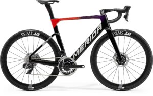 Merida Reacto 9000-E - Red (Fading)/Black