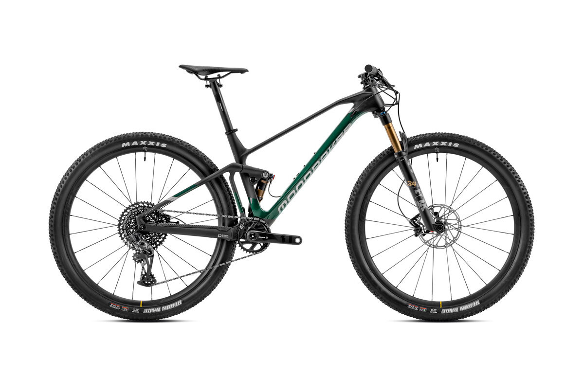 Mondraker F-Podium Carbon R - Carbon/Green/Silver