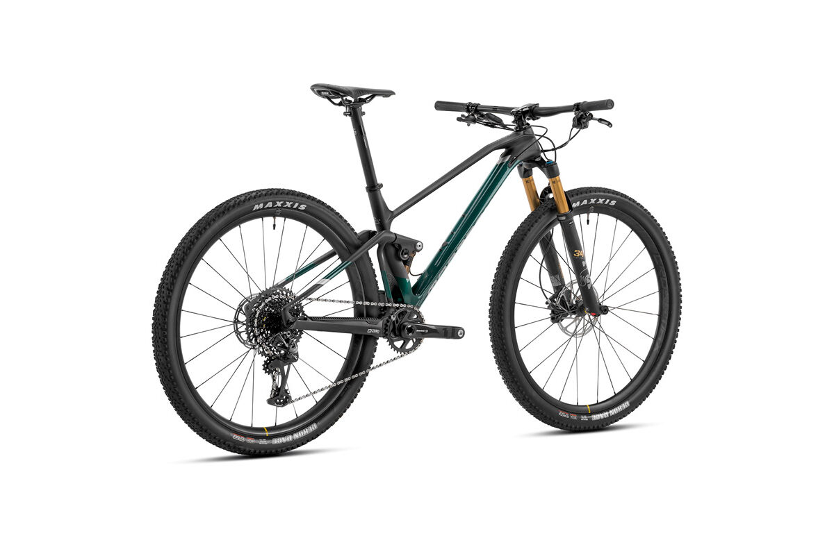 Mondraker F-Podium Carbon R - Carbon/Green/Silver