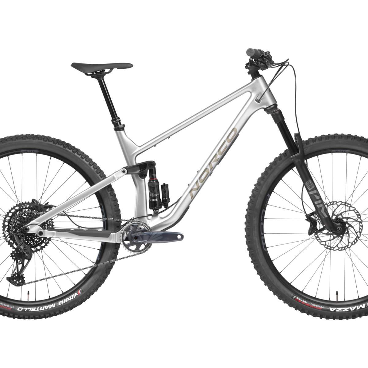 Norco Fluid FS A2 (29) - Silver/Black